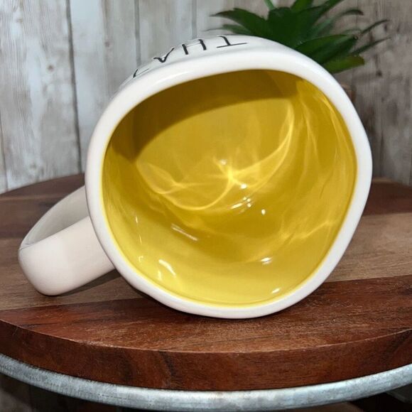 RAE DUNN Coffee Mug Mother’s Day Gift Wife Tea That’s All Yolks White Easter - Picture 4 of 6